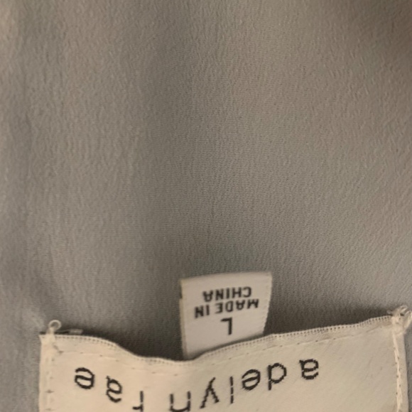 Adelyn Rae blue foral pantsuit - Picture 3 of 3